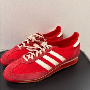 Adidas Women’s SL 72 OG Originals Size 8.5 Red Pink White JQ8315 NEW